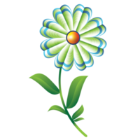 flower illustration design for decoration png