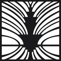 Jali design for graphic and plywood, partition, foam, acrylic and CNC machine cutting vector