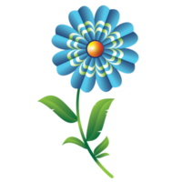 flower illustration design for decoration png