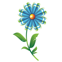 flower illustration design for decoration png