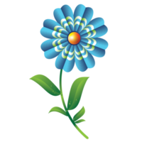 design de ilustração de flores para decoração png