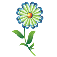 diseño de ilustración de flores para decoración png