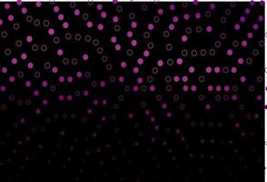 Dark Purple vector texture with disks.