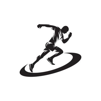 Athlete Logo Vector Art, Icons, and Graphics for Free Download