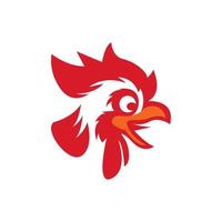 vector de plantilla de logotipo de gallo