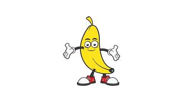 Banana Cartoon Clipart cartoon clipart Cartoon clip art Cartoon banana vector