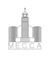 Vector illustration of Mecca