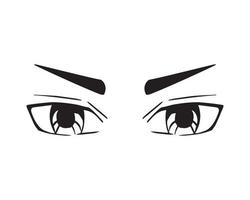 Vector illustration of Eyes Expression