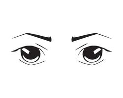 Vector illustration of Eyes Expression