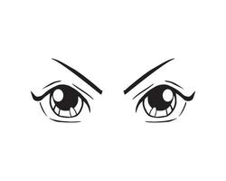 Vector illustration of Eyes Expression