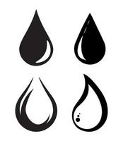 Set of Drops vector