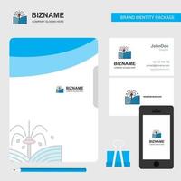 Pants shower Business Logo File Cover Visiting Card and Mobile App Design Vector Illustration