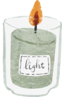 Hand Drawn Candle png