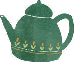 Hand Drawn Teapot png