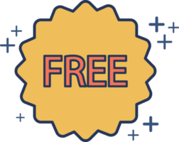 Free tag icon illustration glyph style design with color and plus sign. png