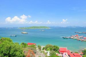 Sichang island view ,beautiful landscape of Chonburi, Thailand photo