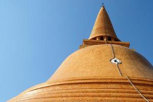 Phra Pathom Chedi, The Tallest Stupa in The world located at Nakhon Pathom Province, Thailand. photo