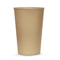 papier tasse café maquette réaliste transparent png