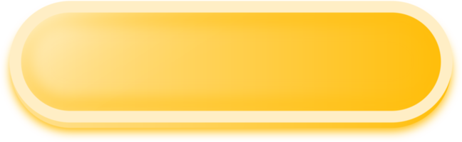 botones de forma rectangular en colores amarillos. ilustración de elemento de interfaz de usuario. png