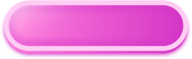 Rectangle shape buttons in pink colors. User interface element illustration. png