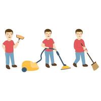 Professional cleaning service vector