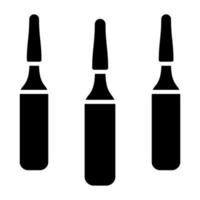 Ampoule Icon Style vector