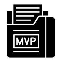 MVP Icon Style vector