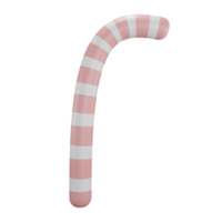 Candy Cane Rendering png