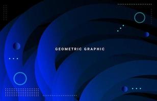 Abstract geometric decorative color design colorful background vector