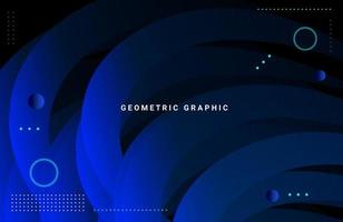 Abstract geometric decorative color design colorful background vector