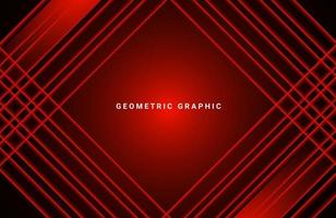 Abstract geometric modern stylish smooth dark banner background vector