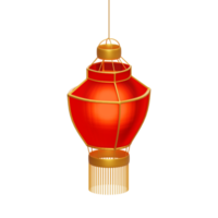 Isometric Chinatown Lantern png