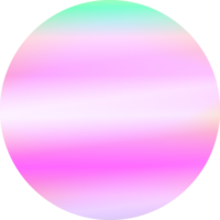 Circle ball fantasy rainbow sphere for decorative web backgrounds banner sticker label backdrop png