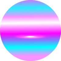 cirkel bal fantasie regenboog gebied voor decoratief web achtergronden banier sticker etiket backdrop png
