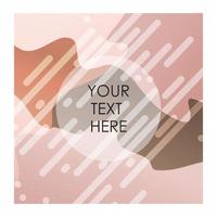 Brown and white pattern background vector