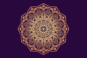 Mandala background Design free vector