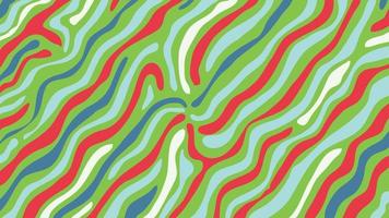 abstract zebra motif pattern green red white and blue color background vector EPS10