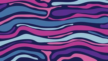 patrón de motivo de cebra abstracto en color azul púrpura y rosa vector de fondo eps10