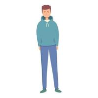 Sport sweatshirt icon cartoon vector. Gym hoodie vector