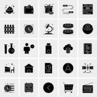 25 Universal Business Icons Vector Creative Icon Illustration to use in web and Mobile Related project