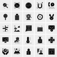 25 Universal Business Icons Vector Creative Icon Illustration to use in web and Mobile Related project