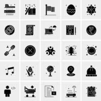 25 Universal Business Icons Vector Creative Icon Illustration to use in web and Mobile Related project