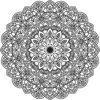 Decorative mandala design vector