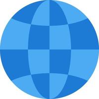World Globe Internet Design  Flat Color Icon Vector icon banner Template