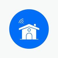 Wifi Service Signal House vector