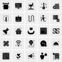 25 Universal Business Icons Vector Creative Icon Illustration to use in web and Mobile Related project