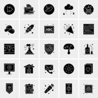 25 Universal Business Icons Vector Creative Icon Illustration to use in web and Mobile Related project