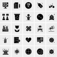 25 Universal Business Icons Vector Creative Icon Illustration to use in web and Mobile Related project