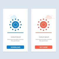 Flower Spring Holiday Easter  Blue and Red Download and Buy Now web Widget Card Template vector