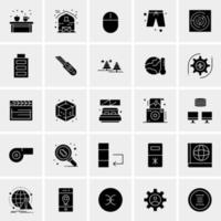 25 Universal Business Icons Vector Creative Icon Illustration to use in web and Mobile Related project